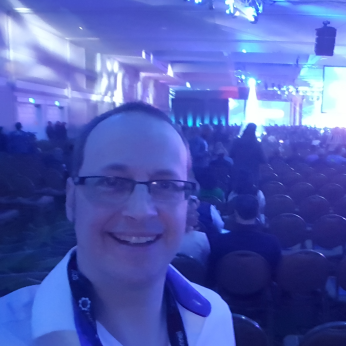 Aaron Hoos at an event