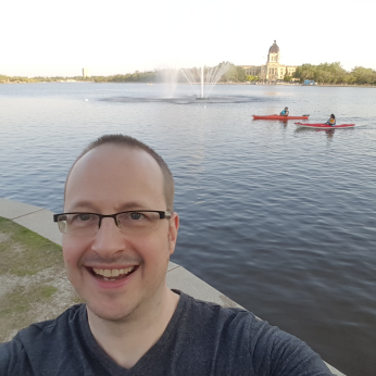 Aaron Hoos at Wascana Lake Regina Saskatchewan